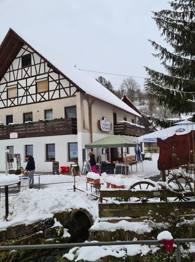 Gasthof Zur Saegemuehle Daire Hiltpoltstein Dış mekan fotoğraf